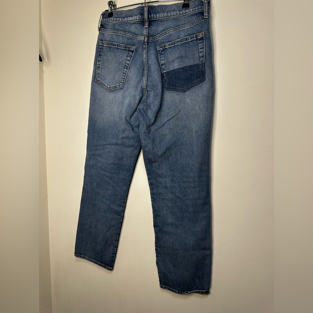 Gap Cheeky Straight Patchwork Jeans - image 2